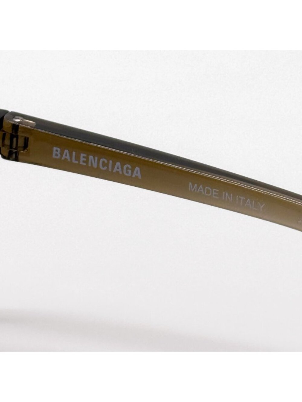 NEW BALENCIAGA BB0289S 003 SUNGLASSES BROWN GEOMETRIC UNISEX EYEWEAR BALENCIAGA - Picture 8 of 9
